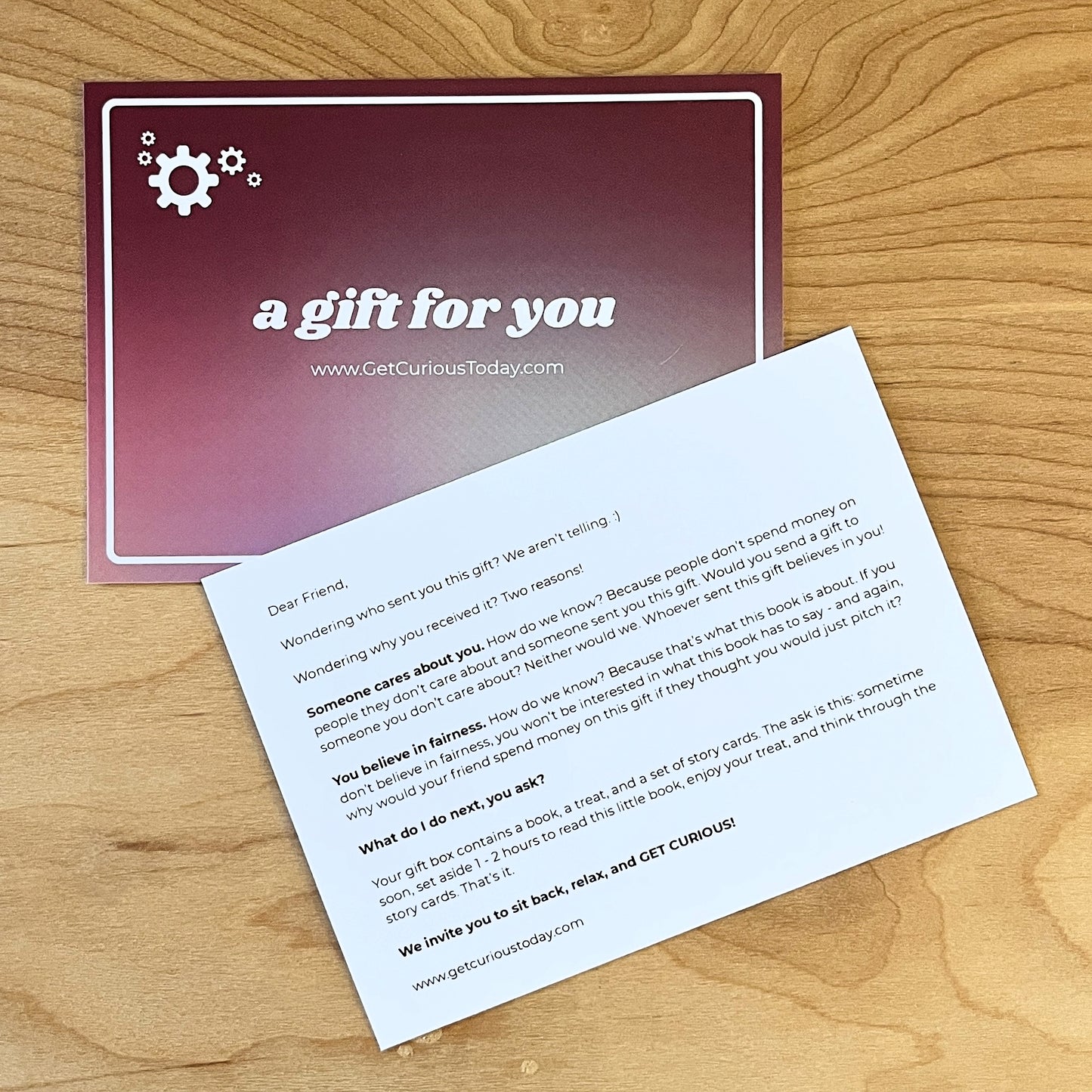 Get Curious as a Gift